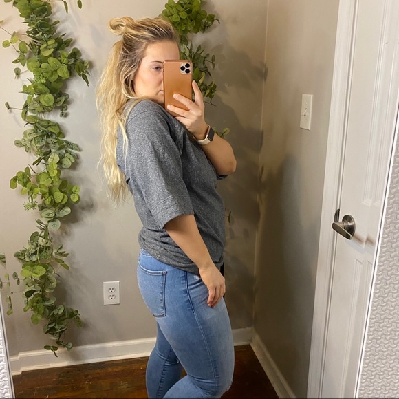 Lululemon Oversized SS Sweatshirt 6 grey - Picture 5 of 9